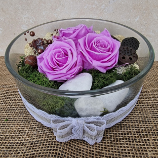 Stabilizované ruže fialkové