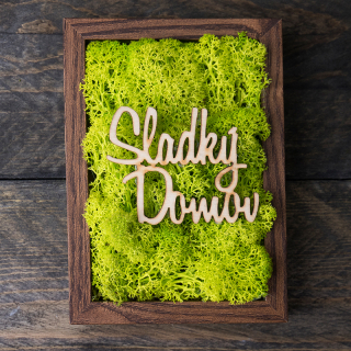 Obraz stabilizovaný mach + sladký domov