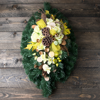 Veniec natur + dekor 03