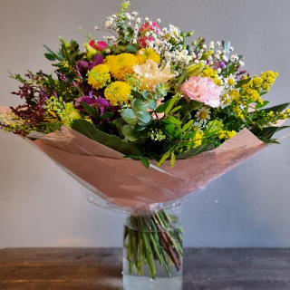 Kytica mix farebné kvety 01