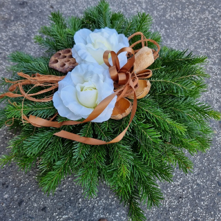 Ikebana čerstvá jedlička 05